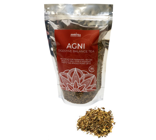 Аюрведический чай для баланса пищеварения Агни Амрити (Digestive Balance Agni Amritea), 60 г.