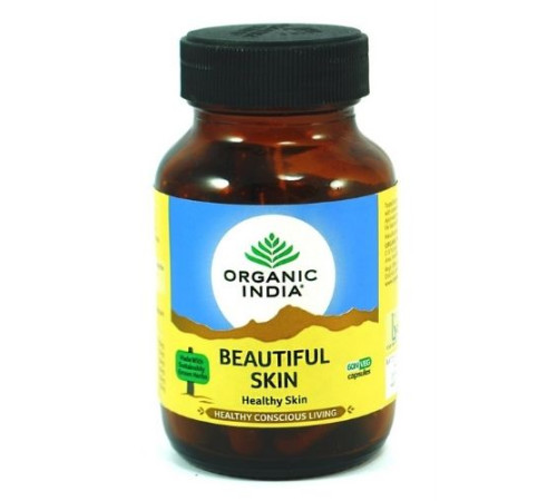Красивая кожа Органик Индия (Beautiful skin Organic India), 60 кап.