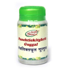 Панчатикта Гхрит Гуггул Шри Ганга (Panchtickitghrit Guggal Shri Ganga), 50 г.