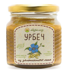 Урбеч из золотистого льна, 230 г.