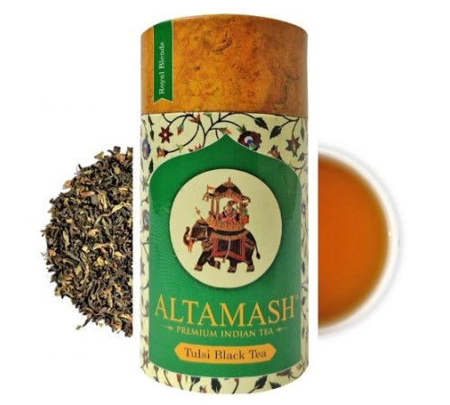 Чай чёрный с Тулси Алтамаш (Tulsi Black Tea Altamash), 100 г.