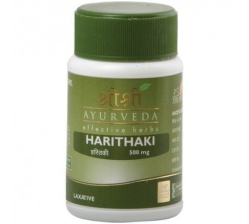 Харитаки Шри Шри Аюрведа (Haritaki Sri Sri Ayurveda), 60 таб.