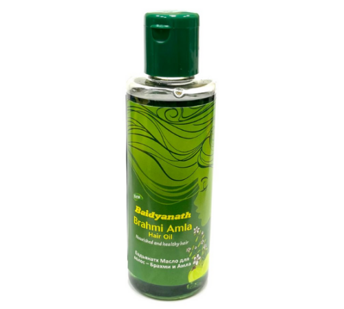 Масло для волос Брами и Амла Байдианат (Brahmi Amla Hair Oil Baidyanath), 100 мл.