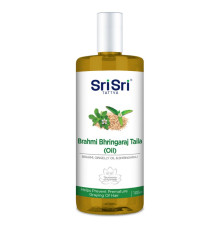 Масло для волос Брахми Бринградж Шри Шри Таттва (Bramhi Bhringraj Oil Sri Sri Tattva), 100 мл.