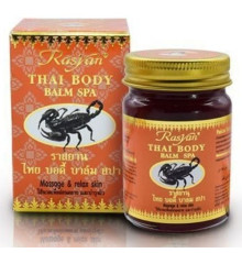 Тайский спа-бальзам для массажа тела с жиром скорпиона Райсан (Rasyan), 50 г.