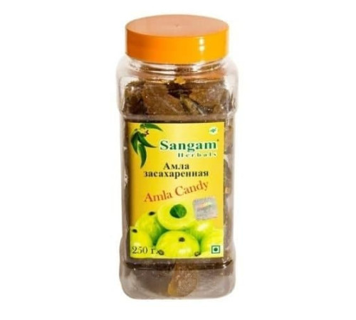 Амла засахаренная Сангам Хербалс (Amla Candy Sangam Herbals), 250 г.