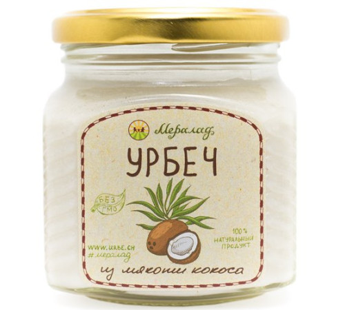 Урбеч из кокоса, 230 г.