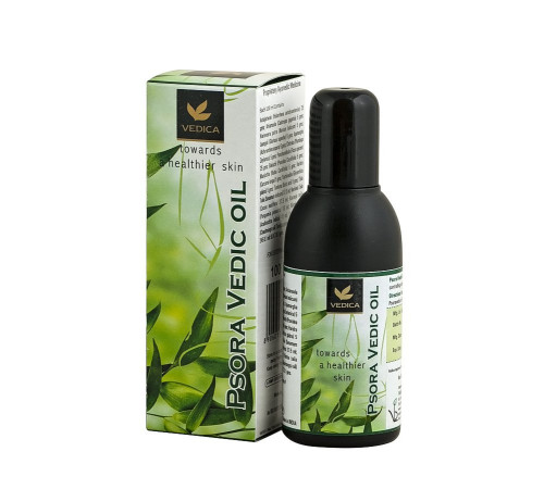 Масло для кожи с псориазом Ведика (Psora Vedic Oil Vedica), 100 мл.