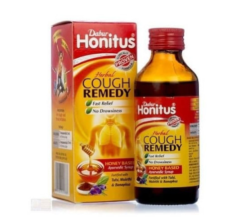 Сироп от кашля Хонитус Дабур (Honitus Herbal Cough Remedy Dabur), 100 мл.
