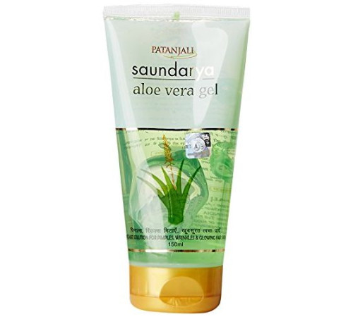 Гель Алоэ Вера Саундарья Патанджали (Aloe Vera Gel Saundarya Patanjali), 150 мл.
