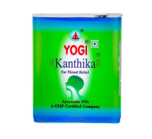 Драже от кашля и боли в горле Йоги Кантика (Yogi Kanthika), 140 шт.