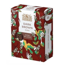 Хна Тёмно-Коричневая Индиберд (Dark Brown Henna Indibird), 100 г. (2 саше по 50 г.)