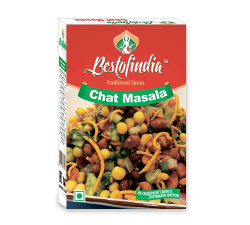 Смесь специй для салатов Чат Масала Бестофиндия (Bestofindia Chat Masala), 100г.