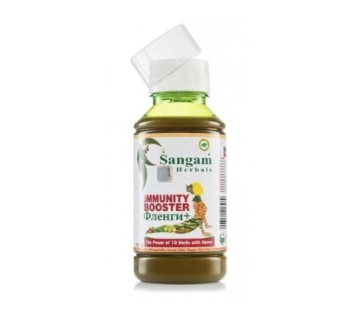Сок «Фленги+ Иммунити Бустер» Сангам Хербалс (Immunity Booster Juice Sangam Herbals), 500 мл.