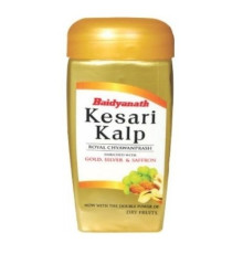 Королевский Чаванпраш обогащённый золотом, серебром и шафраном (Kesari Kalp Royal Chyawanprash Baidyanath), 500 г.