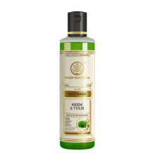 Средство для умывания «Ним и Тулси» Кхади Натурал (Face wash Neem & Tulsi Khadi Natural), 210 мл.