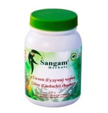 Гилой (гудучи) чурна Сангам Хербалс (Giloy (Guduchi) churnam Sangam Herbals), 100 г.