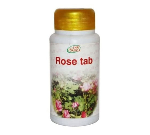 Роза таблетки Шри Ганга (Rose tab Shri Ganga), 120 таб.