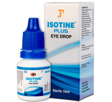 Глазные капли Айсотин ПЛЮС (Isotine PLUS Eye Drop), 10 мл.