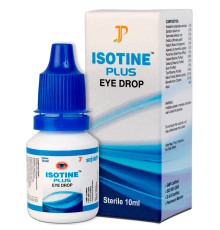 Глазные капли Айсотин ПЛЮС (Isotine PLUS Eye Drop), 10 мл.