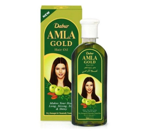 Масло для волос Амла Золотое Дабур (Amla Gold Hair Oil Dabur), 200 мл.