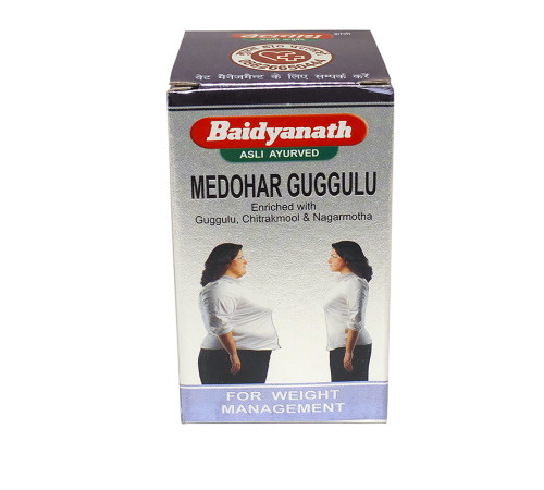 Медохар Гуггул Байдианат (Medohar Guggul Baidyanath), 120 таб.