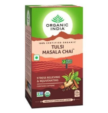 Чай Тулси Масала Органик Индия (Tulsi masala chai Organic India), 25 пак.