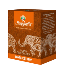 Чай черный индийский листовой Дарджилинг Бестофиндия (Darjeeling Indian Classic Tea Bestofindia), 100 г.