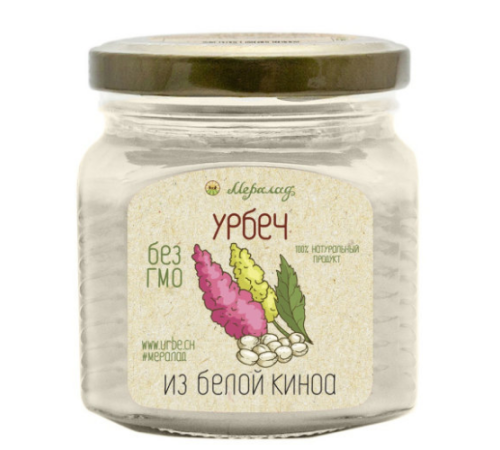 Урбеч из белой киноа Мералад, 230 г.