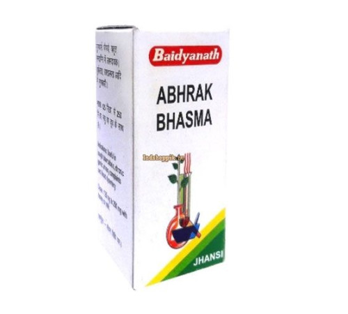Абрак бхасма Байдианат (Abhrak bhasma Baidyanath), 10 г.
