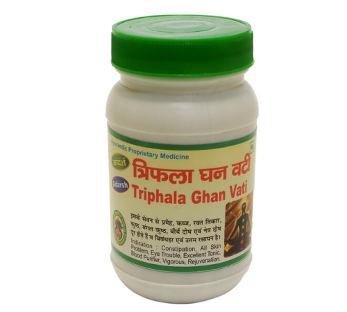 Трифала гхан Вати Адарш (Triphala ghan Vati Adarsh), 100 г.