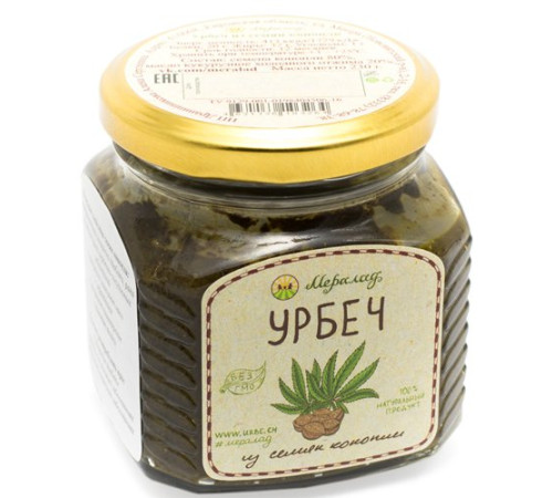 Урбеч из семян конопли, 230 г.