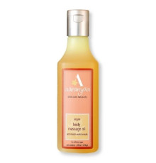 Масло аргановое для массажа «Формула против растяжек» Ааранья (Argan body massage oil anti stretch mark formula Aaranyaa), 225 мл.