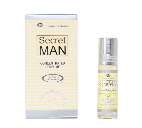 Духи масляные арабские Тайна мужчины Аль Рехаб (Secret Man Al Rehab), ролик 6 мл.