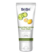 Средство для умывания с огурцом и лимоном Шри Шри Таттва (Cucumber Lemon Face Wash Sri Sri Tattva), 100 мл.