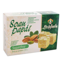 Воздушные индийские сладости Соан Папди Без сахара (Bestofindia Soan Papdi), 250 г.