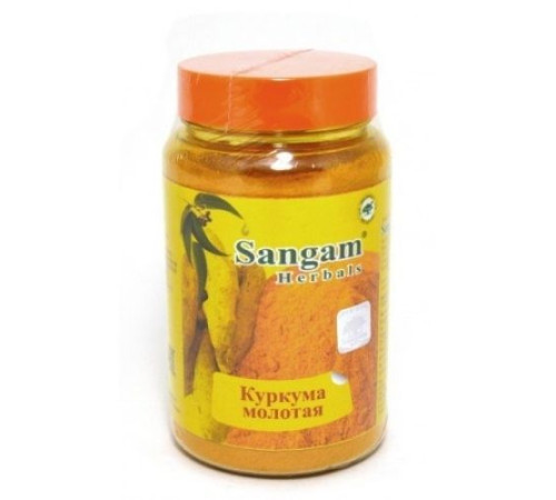Куркума молотая Сангам Хербалс (Sangam Herbals), 140 г.