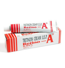 Крем для проблемной кожи лица Ретино-А (Tretinoin cream U.S.P. 0.05%, Janssen), 20 г.
