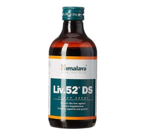 Лив.52 ДС Сироп Хималая (Liv.52 DS Syrup Himalaya), 200 мл.