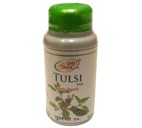 Туласи Шри Ганга (Tulsi Tab (Holy Basil) Shri Ganga), 120 таб.