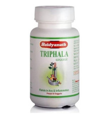 Трифала Гуггул Байдианат (Triphala Guggulu Baidyanath), 80 таб.