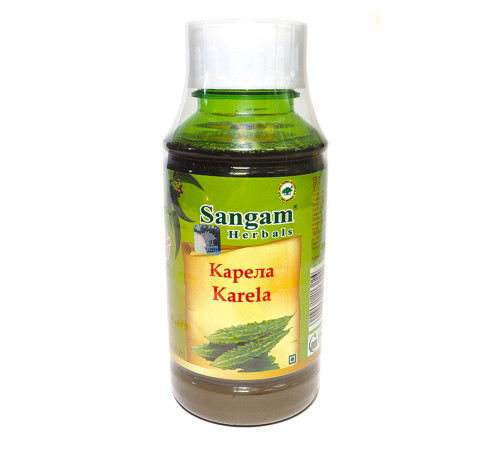Сок Карела Сангам Хербалс (Karela Juice Sangam Herbals), 500 мл.