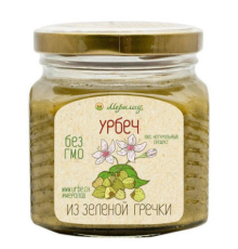 Урбеч из зелёной гречки Мералад, 230 г.