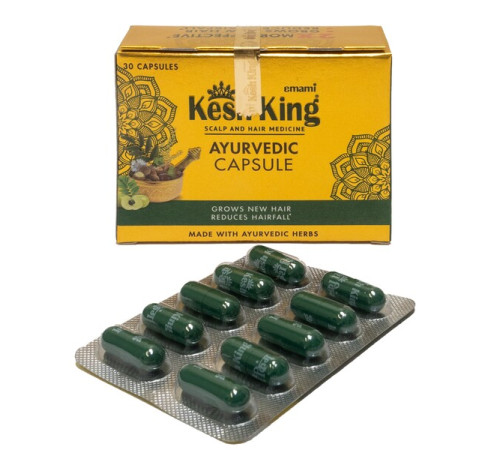 Аюрведические капсулы Кеш Кинг (Ayurvedic capsule Kesh King), 30 кап.