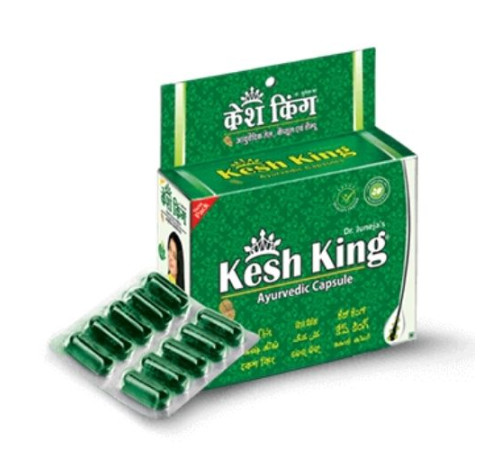 Аюрведические капсулы Кеш Кинг (Ayurvedic capsule Kesh King), 30 кап.