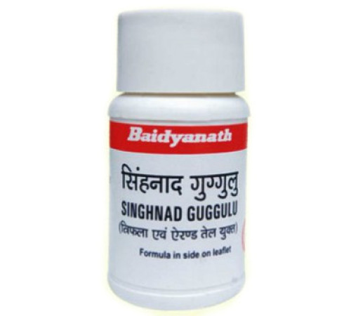 Сингхнад Гуггул Байдианат  (Singhnad Guggulu Baidyanath), 80 таб.
