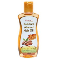Миндальное масло для волос Кеш Канти Патанджали (Almond Hair Oil Kesh Kanti Patanjali), 100 мл.