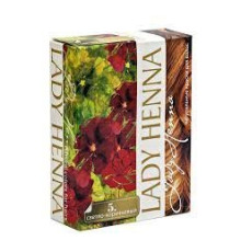 Краска для волос на основе хны Леди Хенна светло-коричневая (Lady Henna), 6 х 10 г.