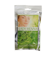 Травяная маска для лица и тела Леди Хенна (Lady Henna), 100 г.