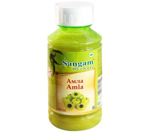 Сок Амла Сангам Хербалс (Amla Juice Sangam Herbals), 500 мл.